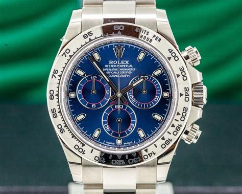 rolex daytona blue dial for sale|rolex blue face daytona.